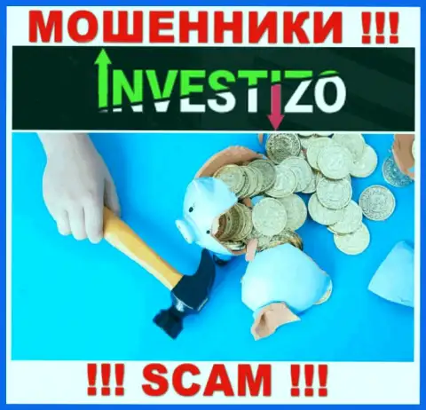 Investizo Com это интернет мошенники, можете утратить абсолютно все свои денежные вложения