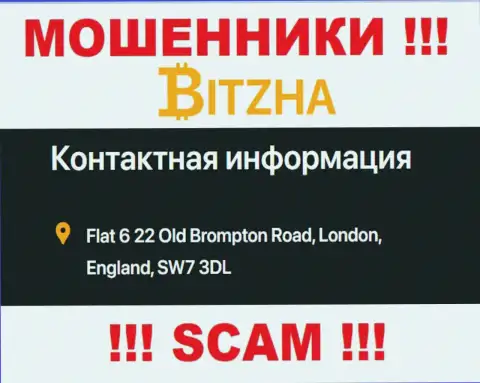 Доверять сведениям, что Bitzha24 Com засветили у себя на веб-сервисе, на счет места регистрации, не советуем