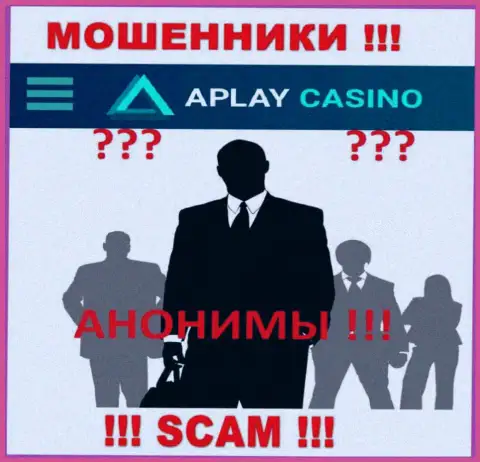 Информация о непосредственном руководстве APlay Casino, к сожалению, неизвестна