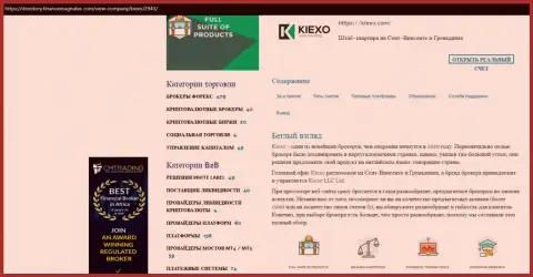 Статья про forex дилинговый центр Киехо Ком предоставлена на интернет-ресурсе Директори ФинансМагнатес Ком