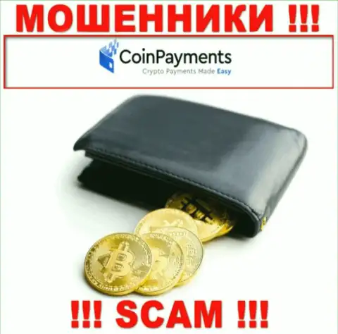 Будьте бдительны, вид деятельности CoinPayments, Криптовалютный кошелек - это разводняк !