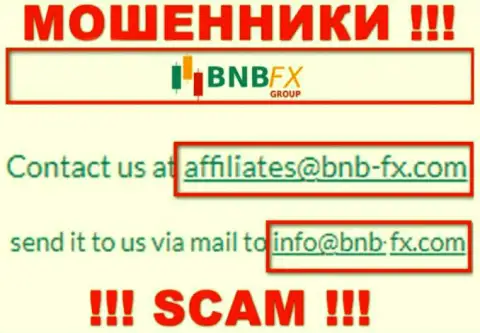 Е-мейл воров BNB FX, инфа с официального информационного ресурса
