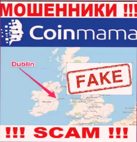На информационном портале CoinMama Com вся информация относительно юрисдикции фейковая - явно мошенники !