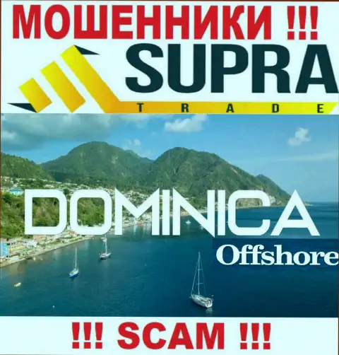 Организация Supra Trade ворует вклады людей, расположившись в офшоре - Доминика
