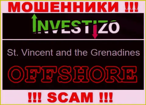 Поскольку Инвестицо зарегистрированы на территории Сент-Винсент и Гренадины, похищенные вложенные средства от них не забрать