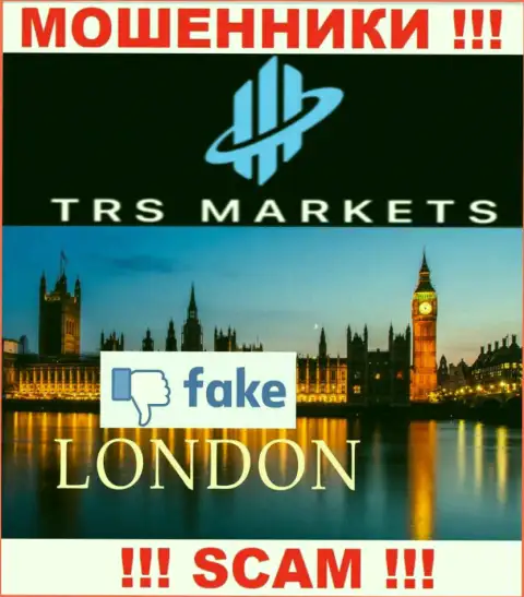Не стоит верить internet ворам из компании TRS Markets - они публикуют липовую инфу об юрисдикции
