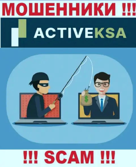 Не ведитесь на предложения сотрудничать с компанией Activeksa, кроме прикарманивания денежных средств ожидать от них нечего