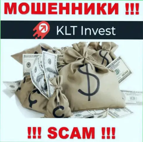 КЛТ Инвест - это КИДАЛОВО !!! Заманивают доверчивых клиентов, а после этого крадут все их финансовые активы