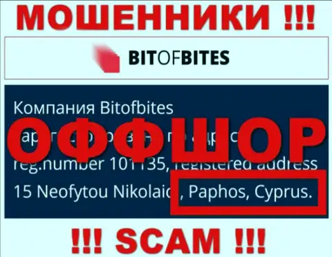 BitOfBites - это internet обманщики, их место регистрации на территории Cyprus