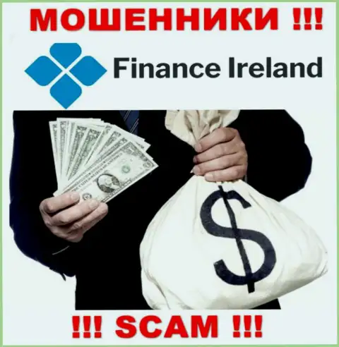 В организации Finance Ireland надувают игроков, склоняя перечислять денежные средства для оплаты комиссионных платежей и налоговых сборов