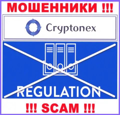 Компания Crypto Nex промышляет без регулирующего органа - очередные мошенники