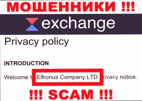 Информация о юридическом лице Elfronus Company LTD, ими является организация Elfronus Company LTD
