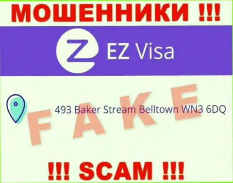 EZ Visa - ВОРЫ ! Публикуют фейковую инфу касательно их юрисдикции