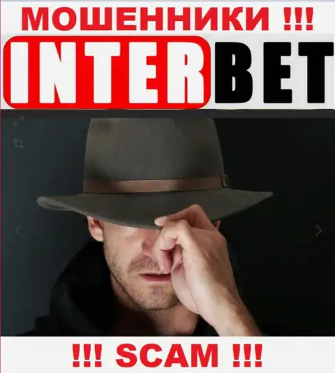 Никакой информации о своих руководителях internet жулики InterBet не публикуют