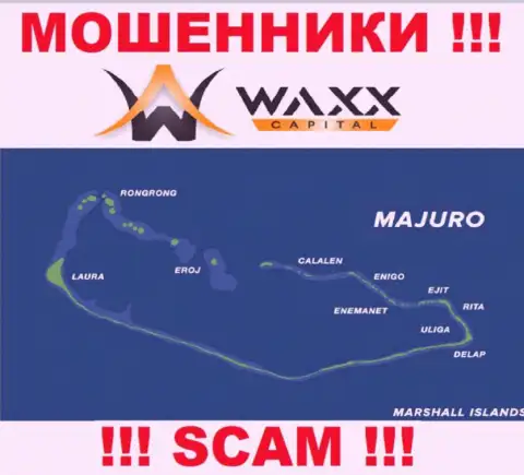 С интернет-мошенником Вакс Капитал очень опасно совместно работать, они базируются в офшоре: Majuro, Marshall Islands
