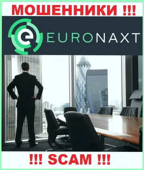 EuroNaxt Com это МОШЕННИКИ ! Инфа об администрации отсутствует