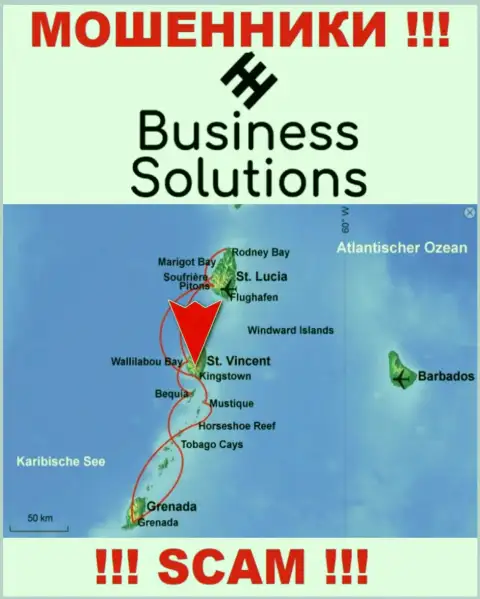 Business Solutions специально находятся в офшоре на территории Kingstown St Vincent & the Grenadines - это ЖУЛИКИ !