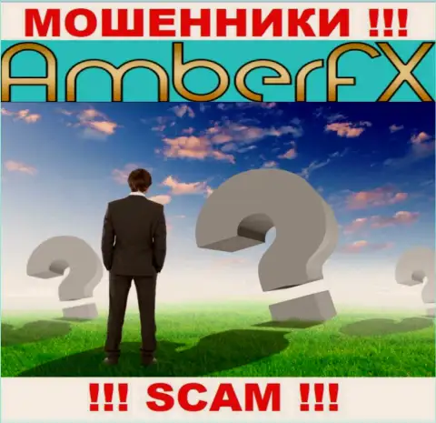 Намерены знать, кто конкретно управляет конторой AmberFX ??? Не получится, данной информации нет