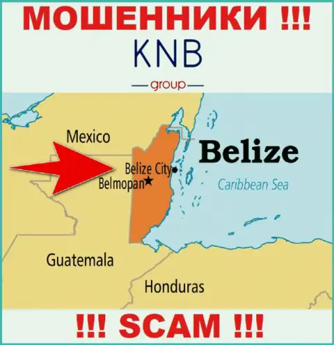 Из конторы KNB Group средства возвратить невозможно, они имеют оффшорную регистрацию: Belize