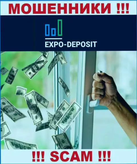 ДОВОЛЬНО РИСКОВАННО работать с дилинговым центром Expo Depo, данные интернет-мошенники все время воруют вложения игроков