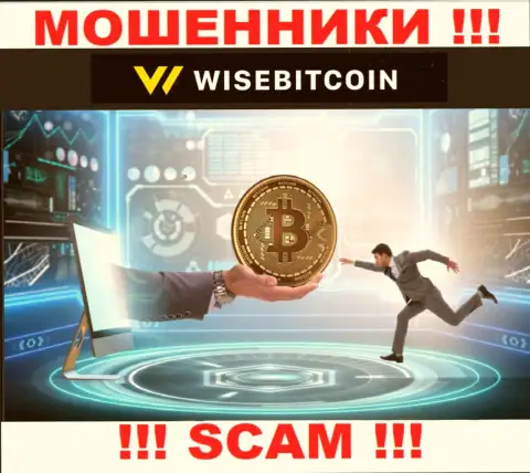 Не верьте в сказочки интернет аферистов из организации Wise Bitcoin, раскрутят на деньги в два счета