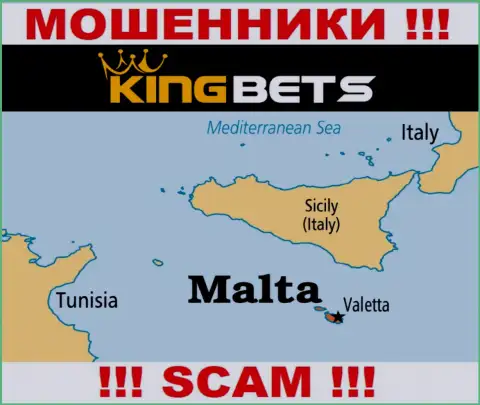 KingBets Pro - это махинаторы, имеют оффшорную регистрацию на территории Malta