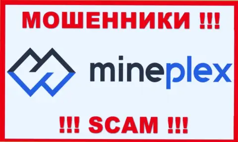 Логотип МОШЕННИКОВ Mine Plex