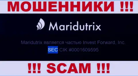 SEC - это мошеннический регулирующий орган, будто бы регулирующий Maridutrix