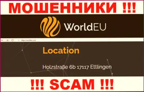 Избегайте совместной работы с конторой World EU !!! Показанный ими юридический адрес - это фейк