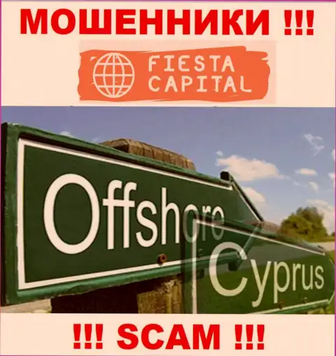Оффшорные интернет-мошенники FiestaCapital прячутся вот здесь - Кипр